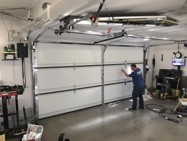 Professional garage door repair service by New Canaan Garage Door Repair in New Canaan