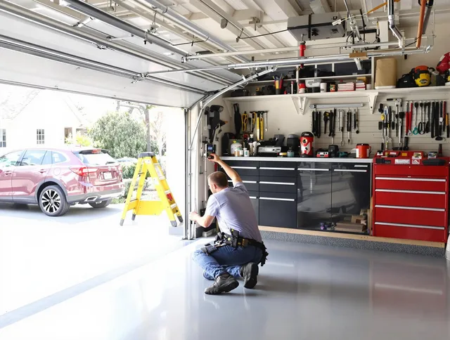 Local garage door repair service by New Canaan Garage Door Repair in New Canaan
